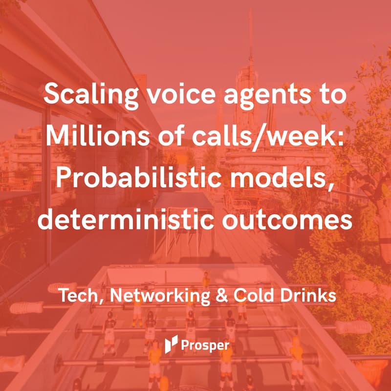 Cover Image for Scaling voice agents to Millions calls/week: Probabilistic models, deterministic outcomes