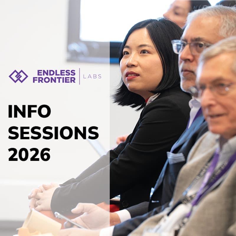 Cover Image for Startup Info Session | Endless Frontier Labs
