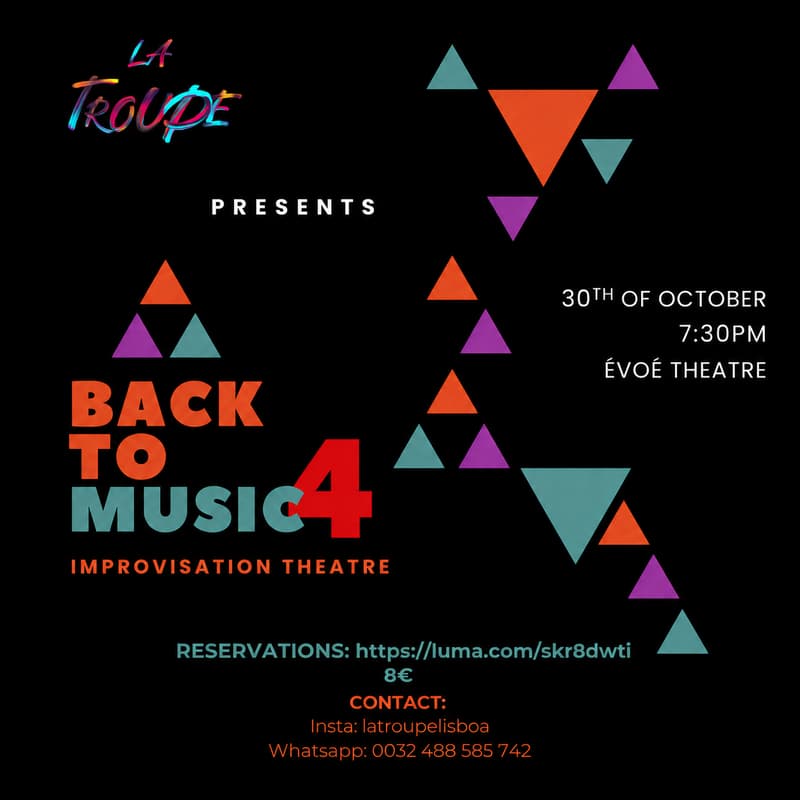 Cover Image for Back to music 4 - Improv' show with live musician Antonio Graça