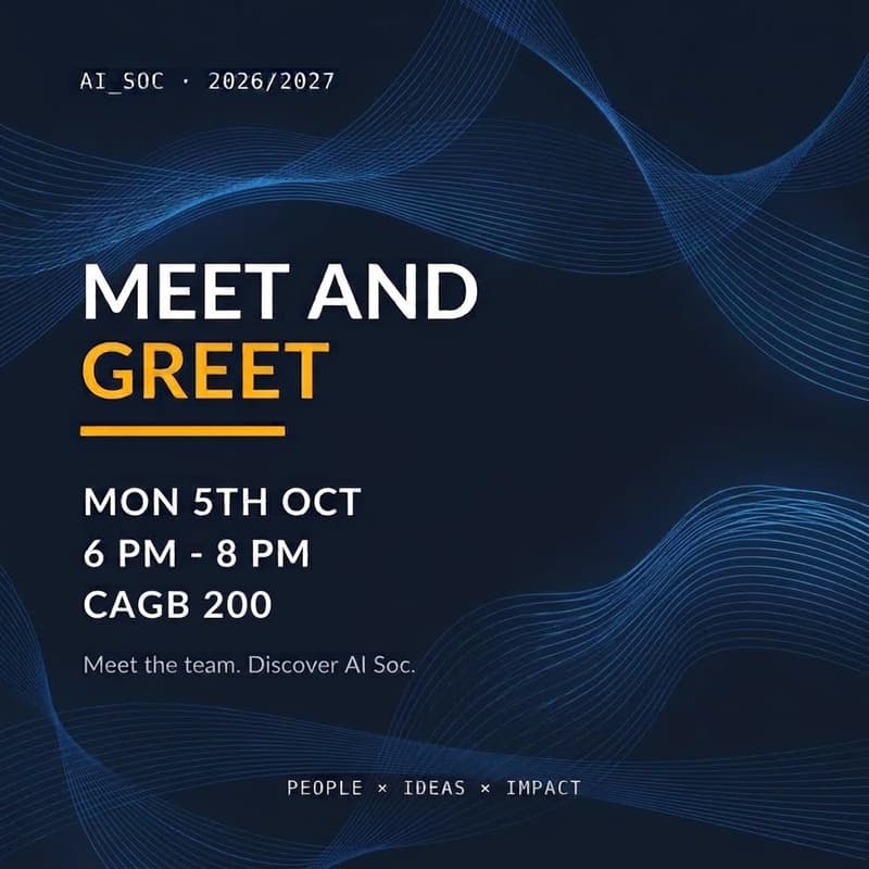 Cover Image for AI Society Meet And Greet
