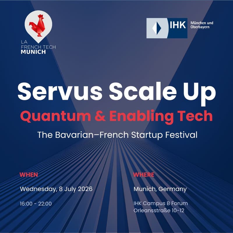 Cover Image for Servus Scale Up 2026 - The Bavarian-French Startup Festival