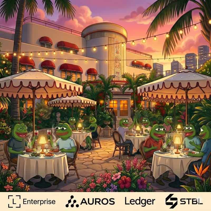 Cover Image for VIP Sunset Liquidity Dinner with Auros x Ledger x STBL