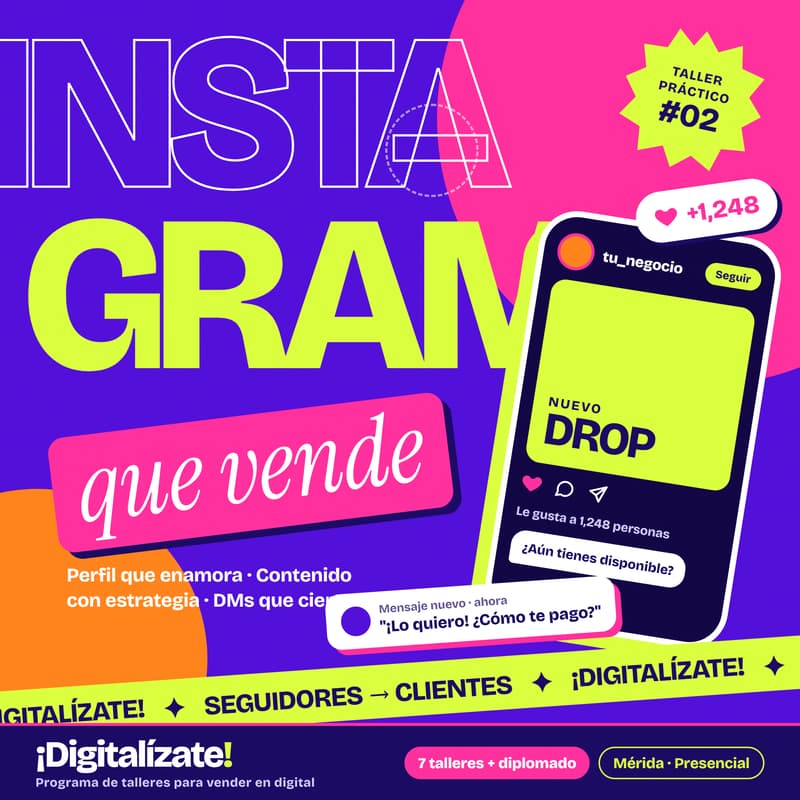 Cover Image for Instagram que Vende, sin tener que andar bailando.