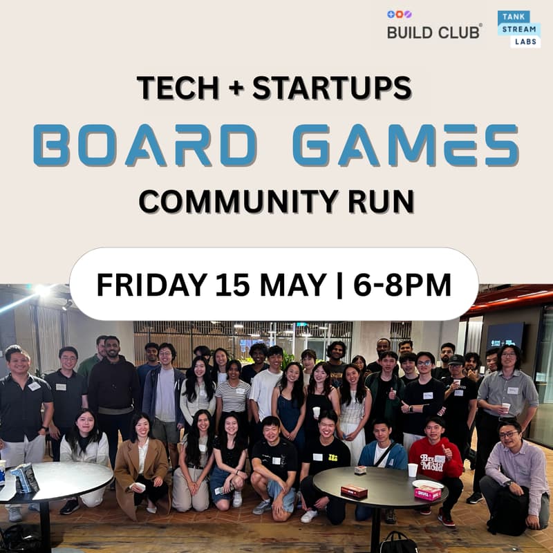 Cover Image for Tech & Startup Board Games + Poker Night 🎲 | Build Club Sydney