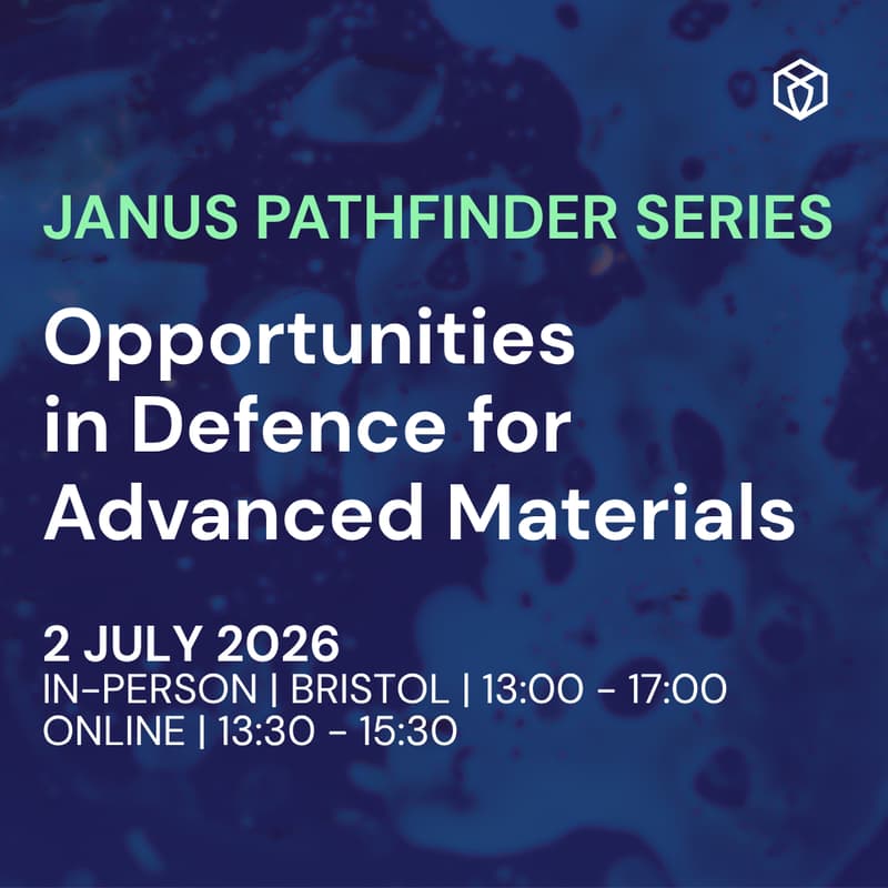 Cover Image for Janus pathfinder: Opportunities in Defence for Advanced Materials