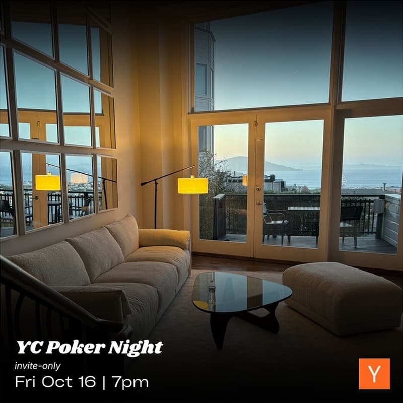 Cover Image for YC Poker Night at Russian Hill