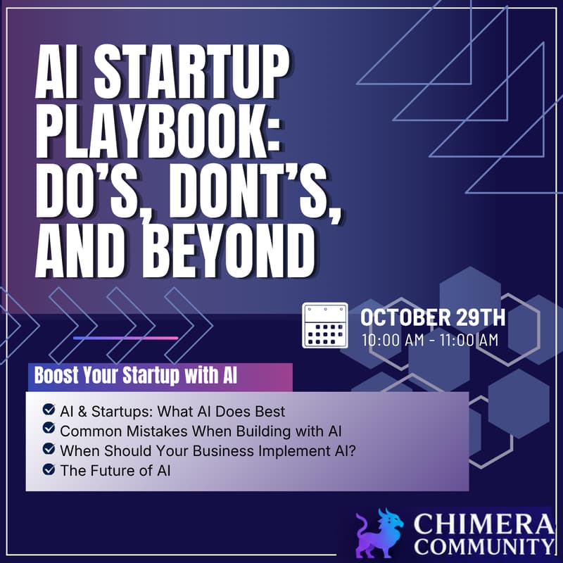 Cover Image for AI Startup Playbook: Do’s, Dont’s, and Beyond
