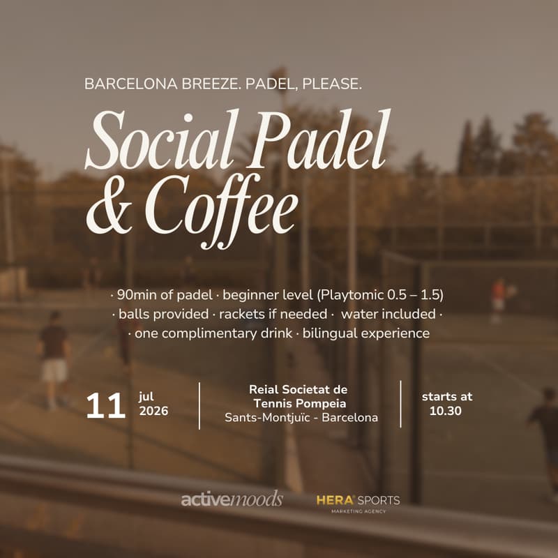 Cover Image for Social Padel & Coffee for Beginners