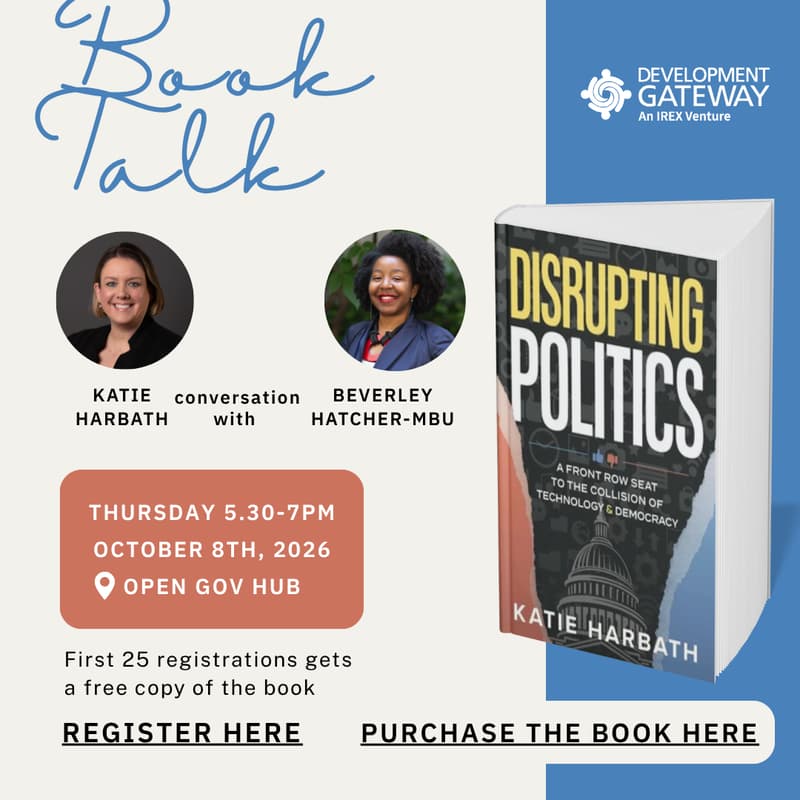 Cover Image for Book talk with Katie Harbath