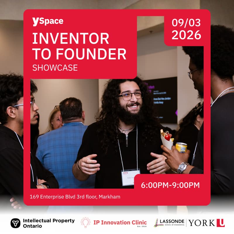 Cover Image for Inventor To Founder Showcase Event