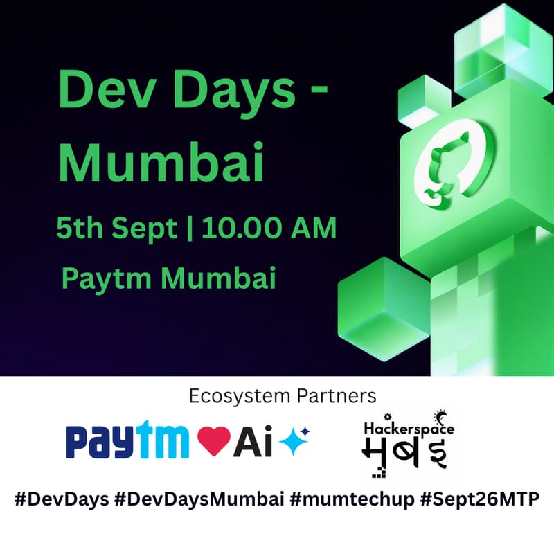 Cover Image for Dev Days | Mumbai, India