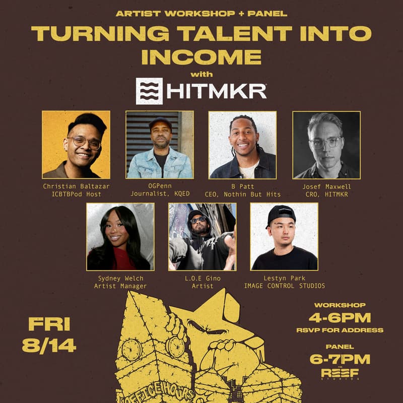Cover Image for HITMKR Workshop: Turning Talent Into Income [Office Hours Fest]