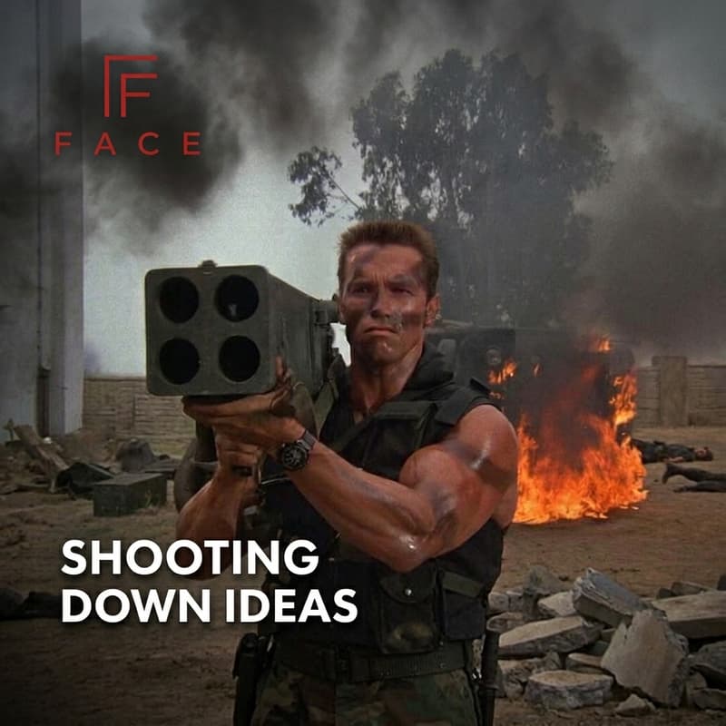 Cover Image for FACE Shooting Down Ideas