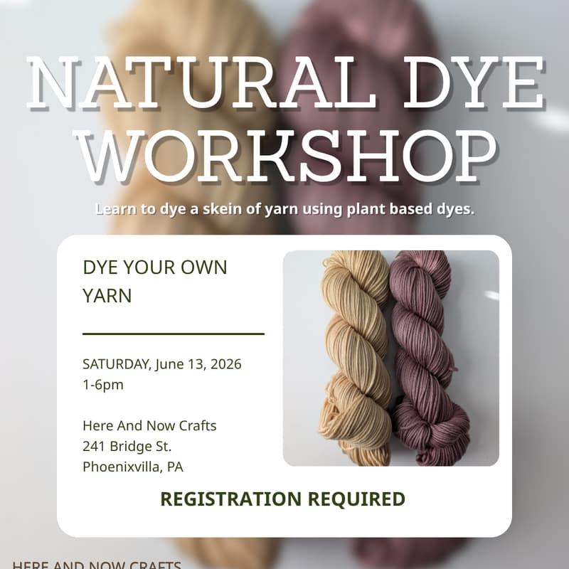 Cover Image for Natural Dye Workshop