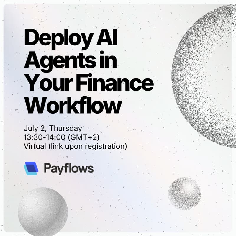 Cover Image for Deploy AI Agents in Your Finance Workflows
