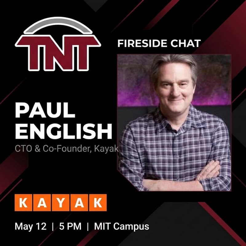 Cover Image for Fireside Chat with Paul English (Cofounder & CTO, Kayak) | Presented by TNT