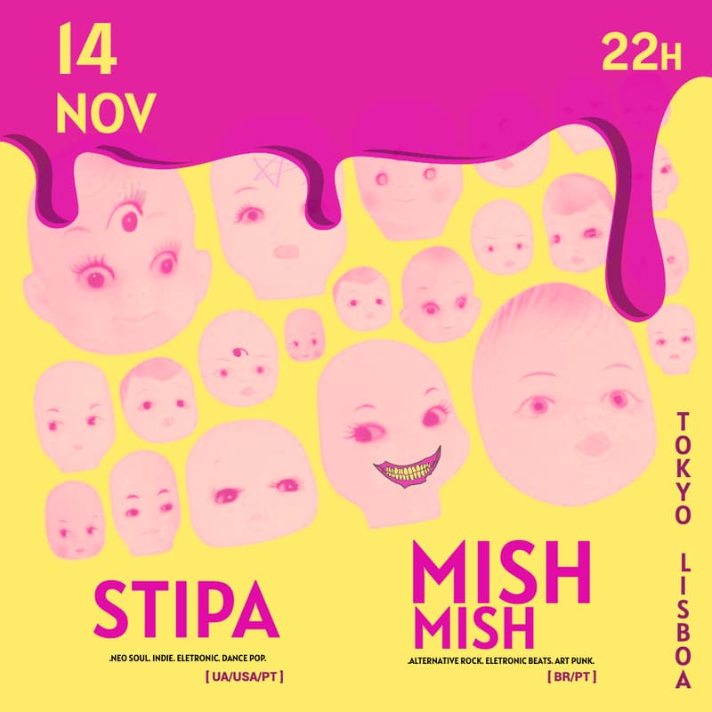 Cover Image for STIPA + Mish Mish — Live at Tokyo