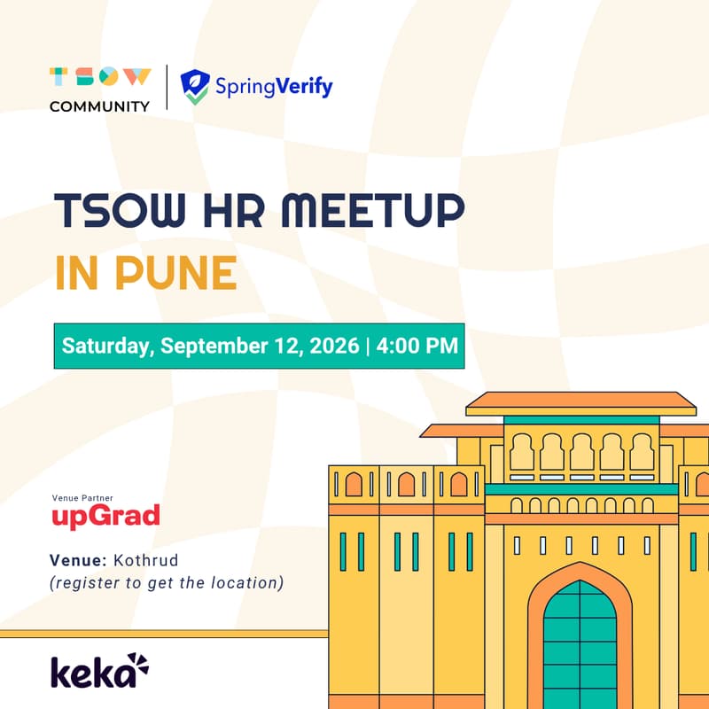 Cover Image for TSOW HR Meetup in Pune