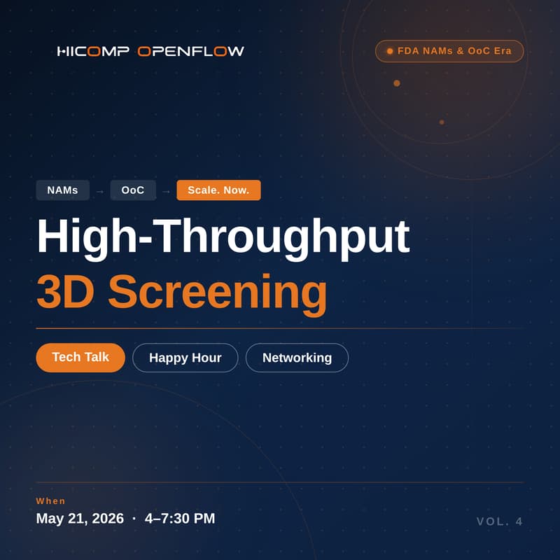 Cover Image for High-Throughput 3D Screening: Accelerating Drug Discovery in the NAMs Era