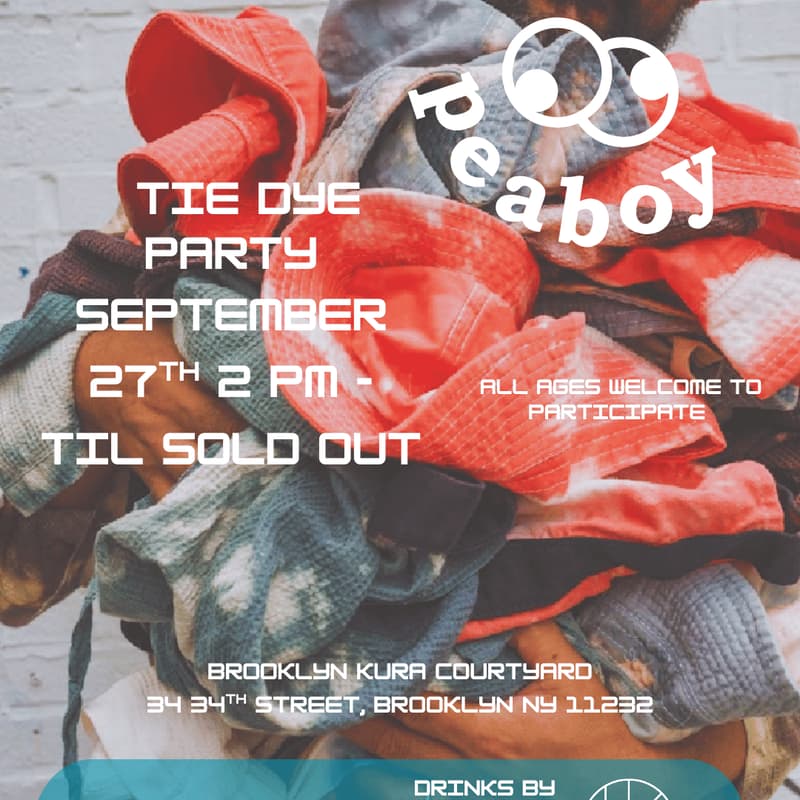 Cover Image for Brooklyn Kura Tie-Dye Party