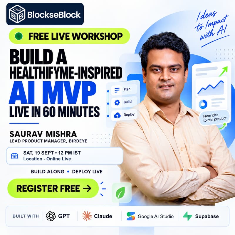 Cover Image for Build a HealthifyMe-Inspired AI MVP — Live in 60 Minutes