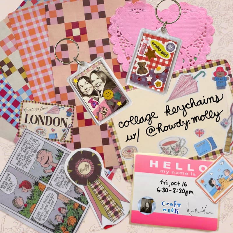 Cover Image for cutie collage keychains w/ @howdy.molly