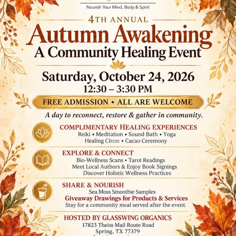 Cover Image for 4th Annual Autumn Awakening