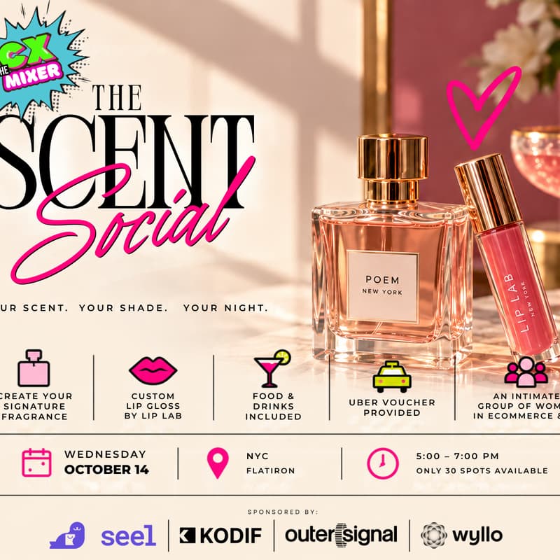 Cover Image for CX Mixer presents: The Scent Social ✨