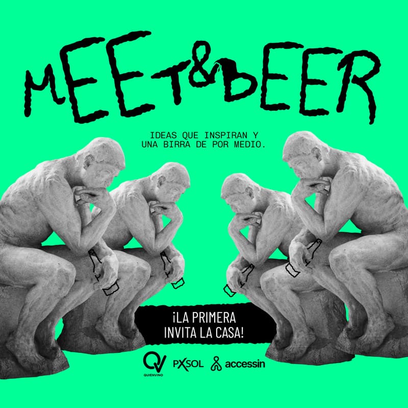Cover Image for Meet and Beer: Ideas que inspiran, historias reales y una cerveza de por medio