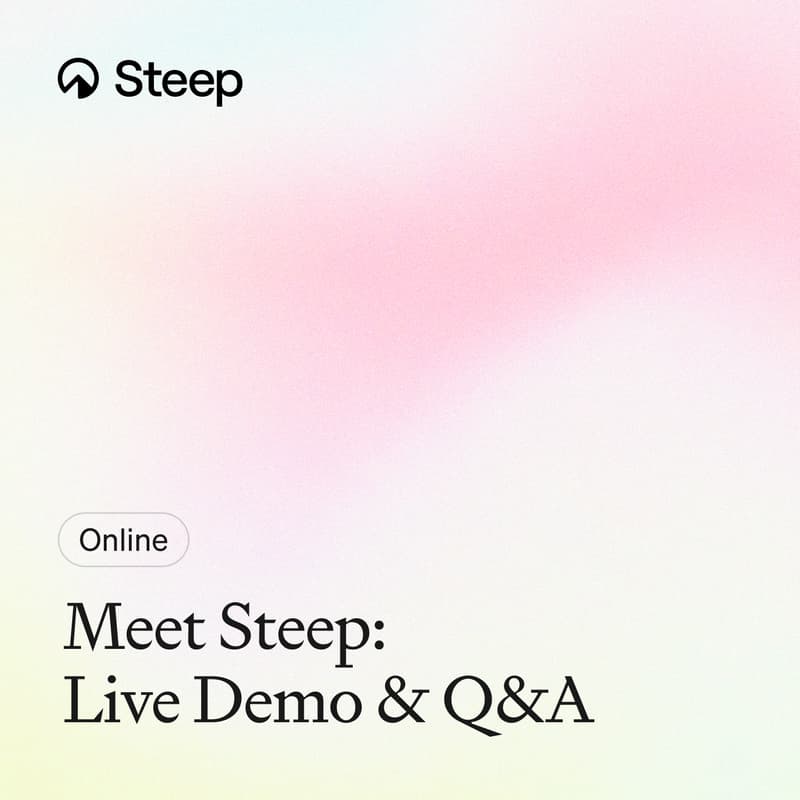 Cover Image for Intro to Steep