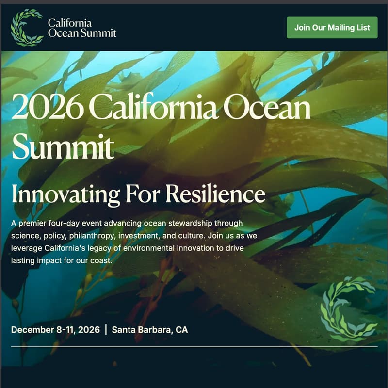 Cover Image for California Ocean Summit
