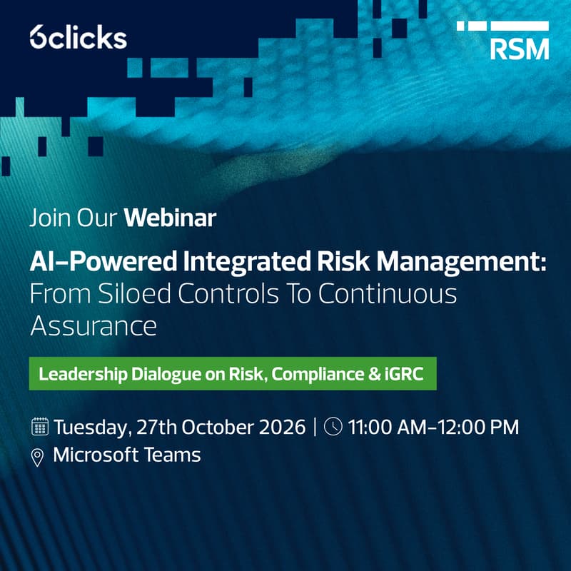 Cover Image for AI-Powered Integrated Risk Management: From Siloed Controls to Continuous Assurance