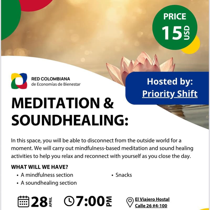 Cover Image for Fossil free nights: Meditation & Soundhealing experience
