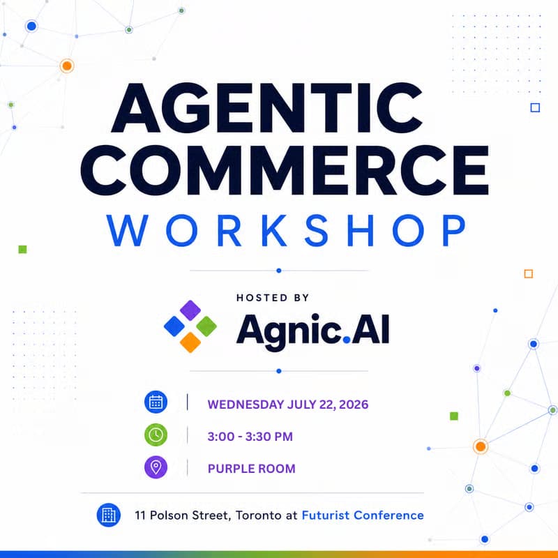 Cover Image for Agentic Commerce Workshop by Agnic.AI
