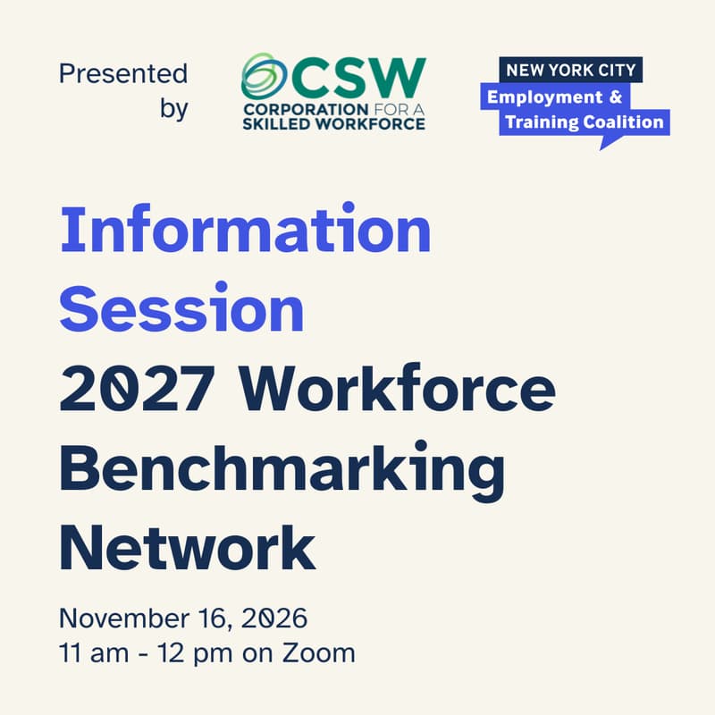 Cover Image for Member Office Hours: Workforce Benchmarking Network Information Session