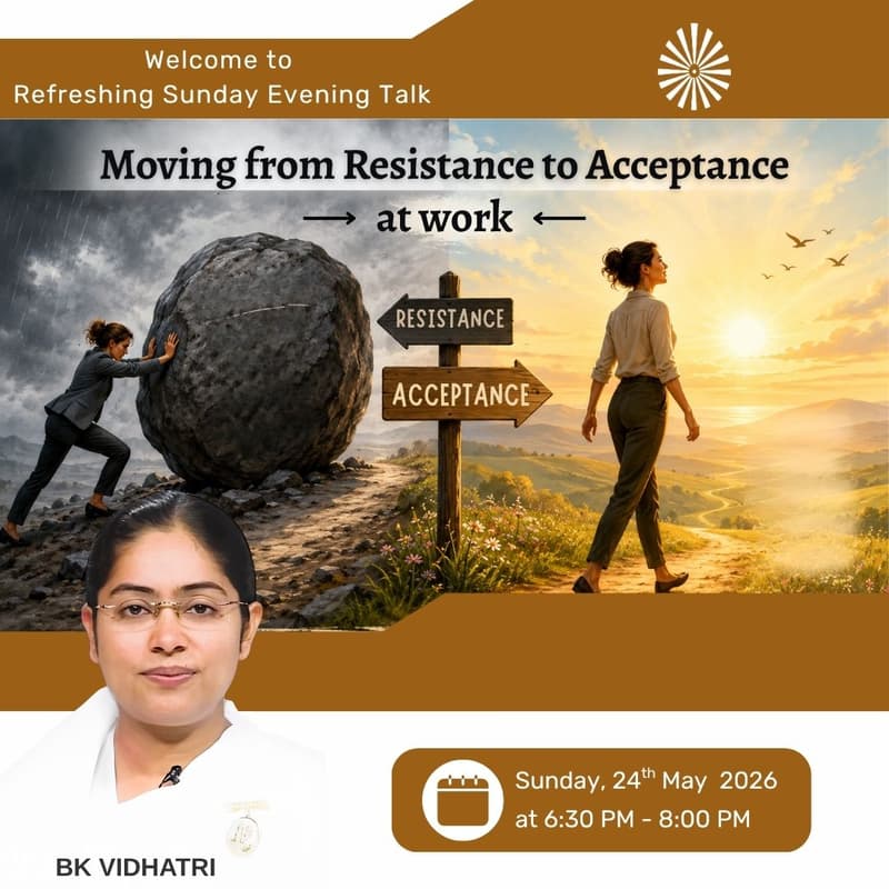 Cover Image for Sun. Talk: Moving from Resistance to Acceptance