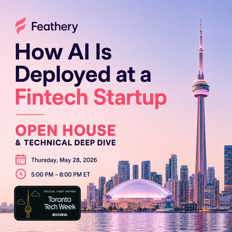 Cover Image for How AI Is Deployed at a Fintech Startup - Open House & Technical Deep Dive