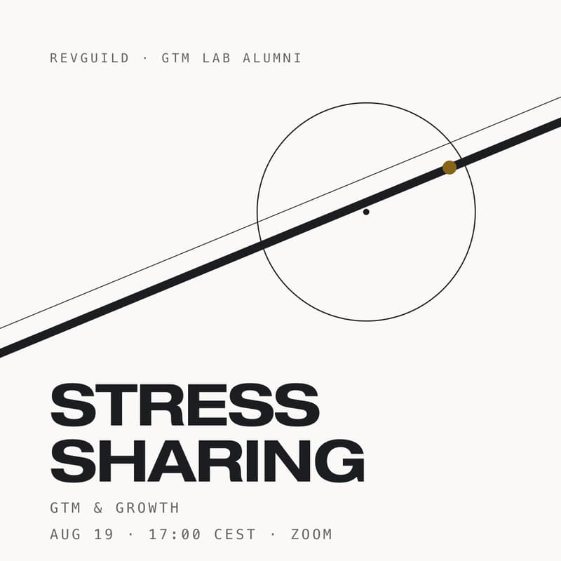 Cover Image for RevGuild: GTM & Growth Stress Sharing