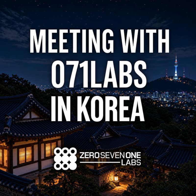 Cover Image for Meeting with 071Labs in Korea