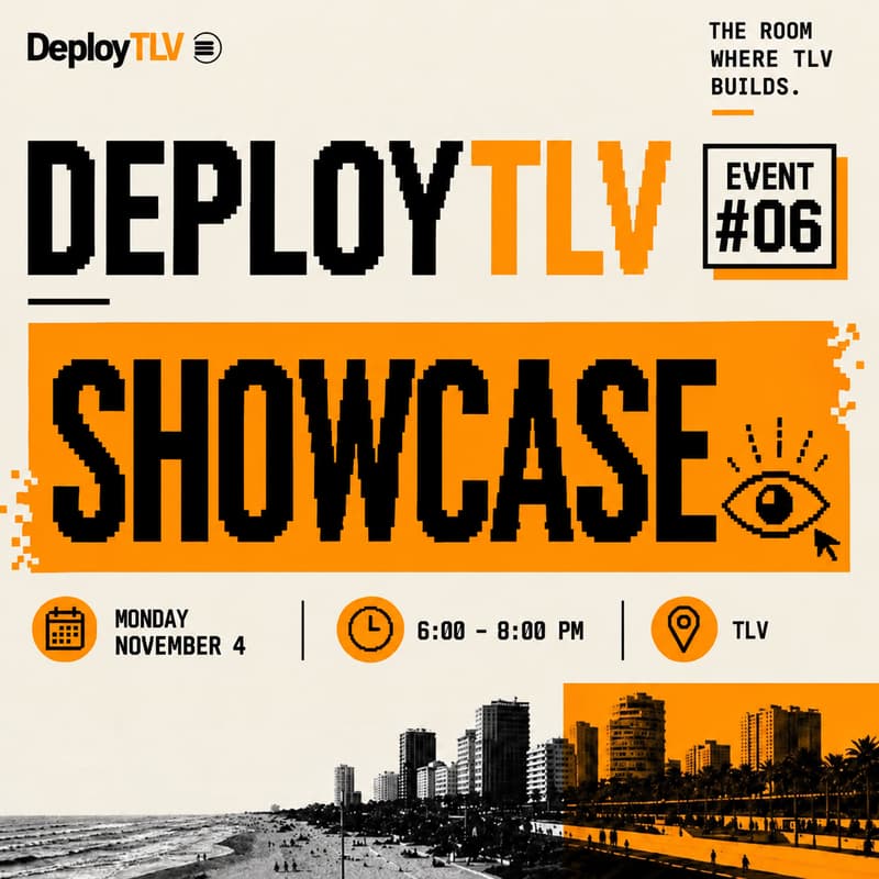 Cover Image for Deploy #6 by DeployTLV
