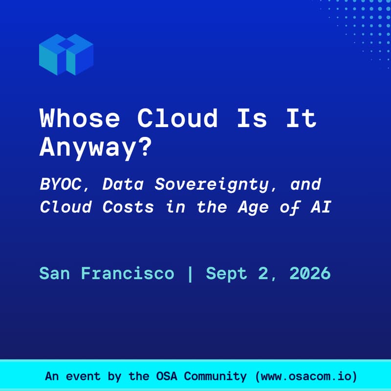 Cover Image for Whose Cloud Is It Anyway? BYOC, Data Sovereignty, and Cloud Costs in the Age of AI