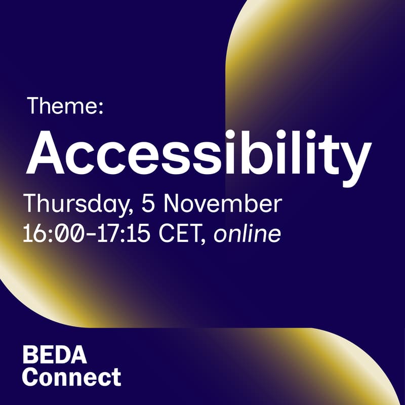 Cover Image for BEDA Connect: Accesibility | Second Session