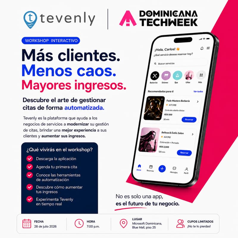 Cover Image for Tevenly: El Arte de Gestionar Citas de Forma Automatizada — Más Clientes, Menos Caos y Mayores Ingresos