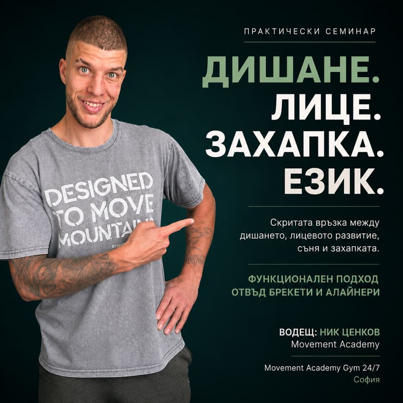 Cover Image for Дишане. Лице. Захапка. Език.