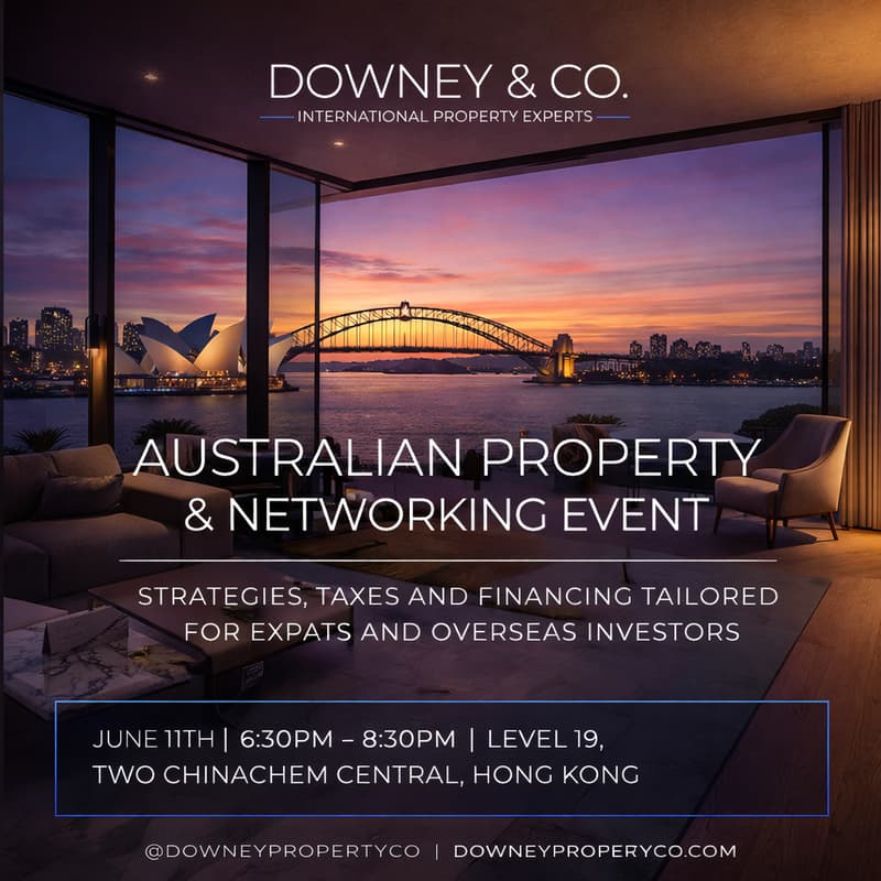 Cover Image for Exclusive Australian Property & Networking Event in Hong Kong