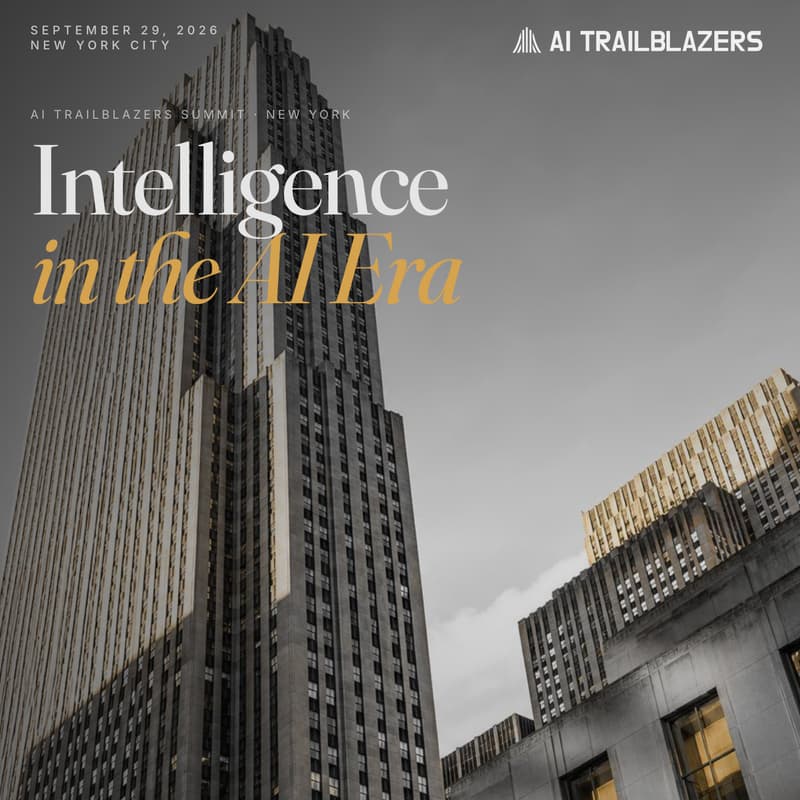 Cover Image for AI Trailblazers Intelligence Summit