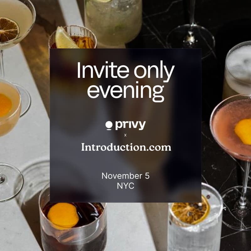 Cover Image for Invite-Only Evening with Privy: NY