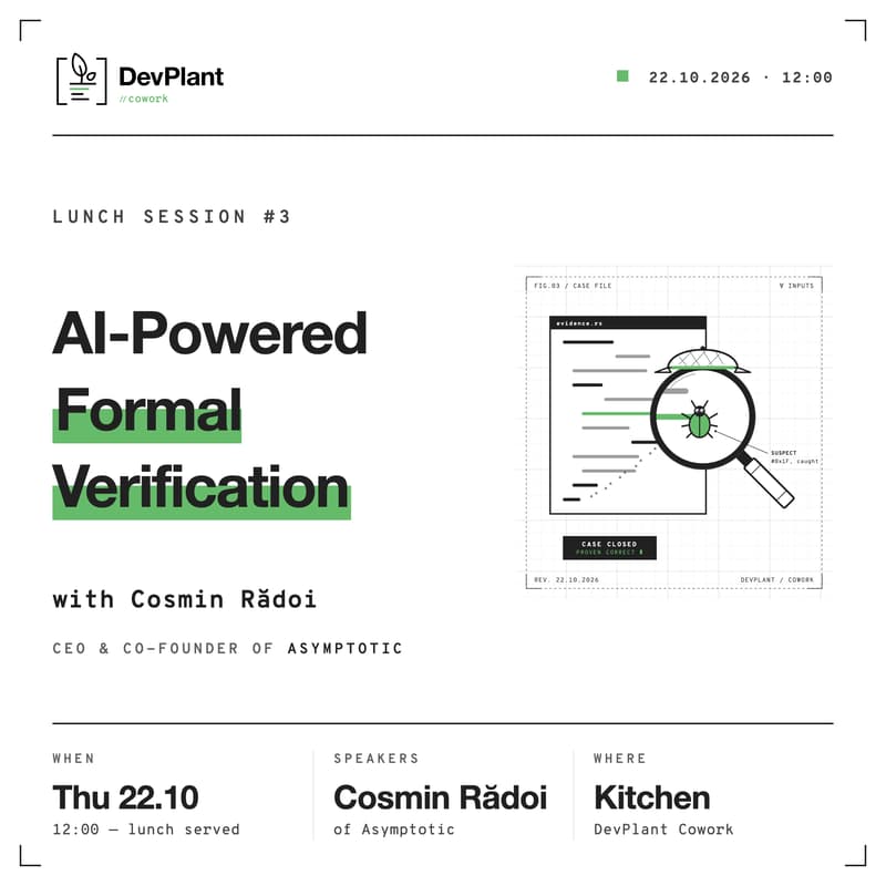 Cover Image for AI-Powered Formal Verification @DevPlant Lunch Session