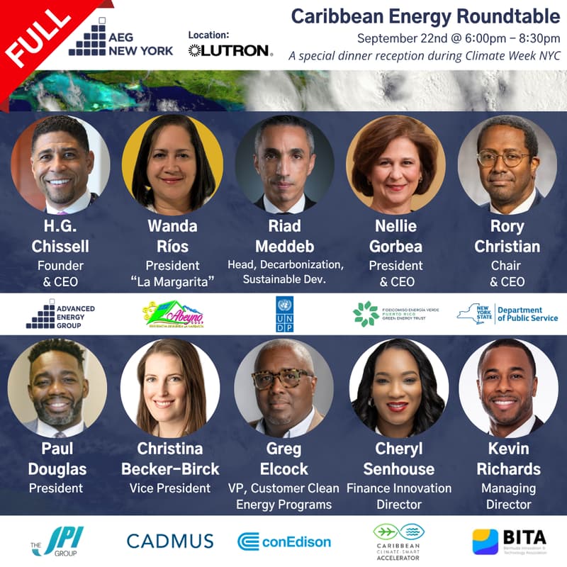 Cover Image for Caribbean Energy Roundtable @ Climate Week
