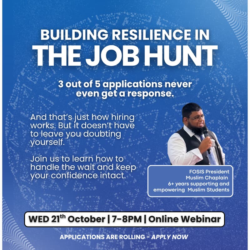Cover Image for Building resilience in the Job Hunt
